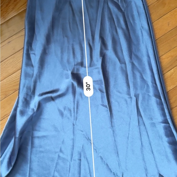 SHEIN Purple Asymmetrical Midi A-Line Skirt - Picture 5 of 6